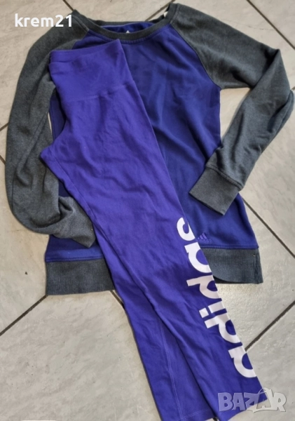 adidas лот клин и блуза s, снимка 1