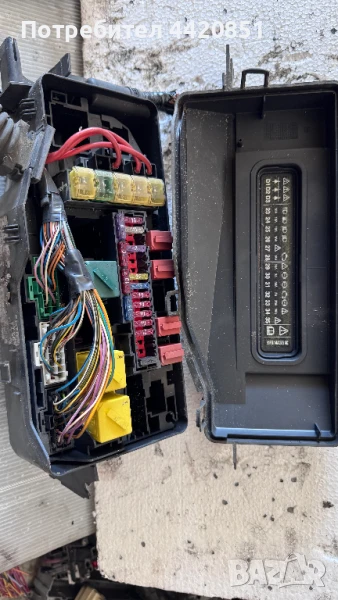 Контролен Модул (Бушонно Табло BSI / BSM ) за Ford Fiesta - 96FG14A076AC / 96FG14A481AB, снимка 1