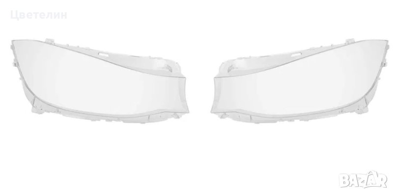 Комплект Стъкла за фар фарове BMW 3 F34 GT бмв ляво и дясно stykla, снимка 1