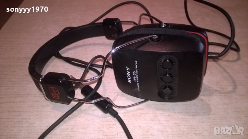 sony dr-35 stereo headphones-внос франция, снимка 1