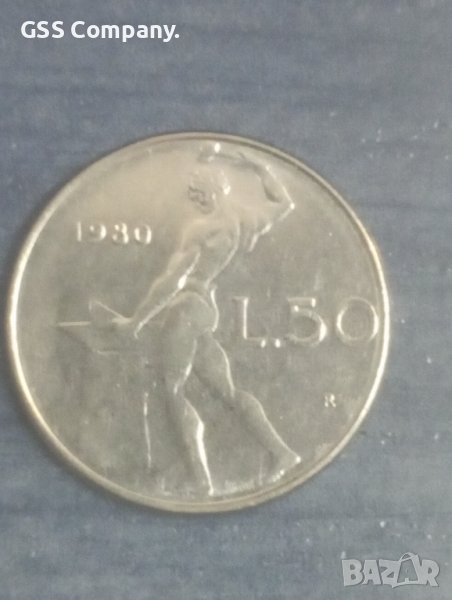 50 лири (1980) Италия , снимка 1