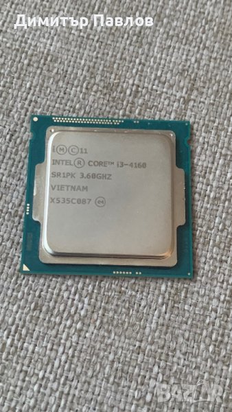 Intel Core  i3 4160, снимка 1