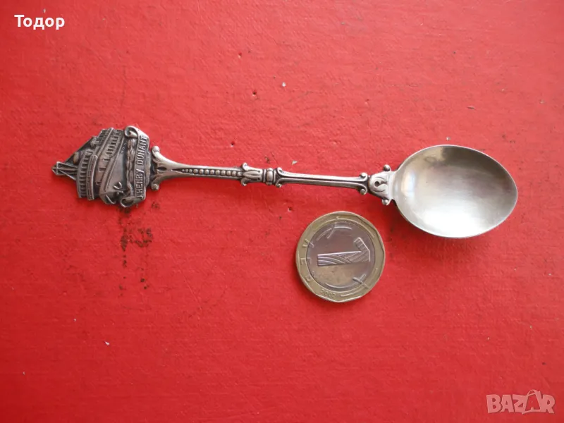 Страхотна старинна лъжичка J Henry, снимка 1