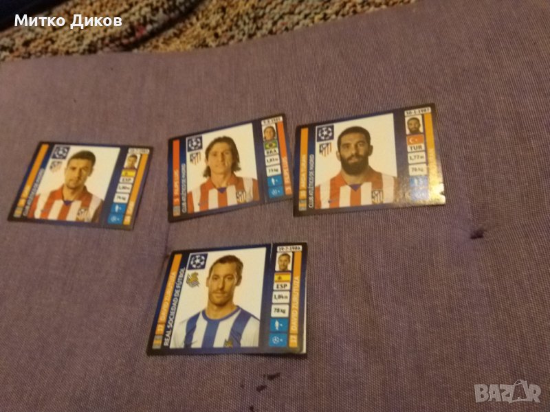 Картички на футболисти от албум УЕФА шампионска лига сезон 2013-2014г.-100броя, снимка 1