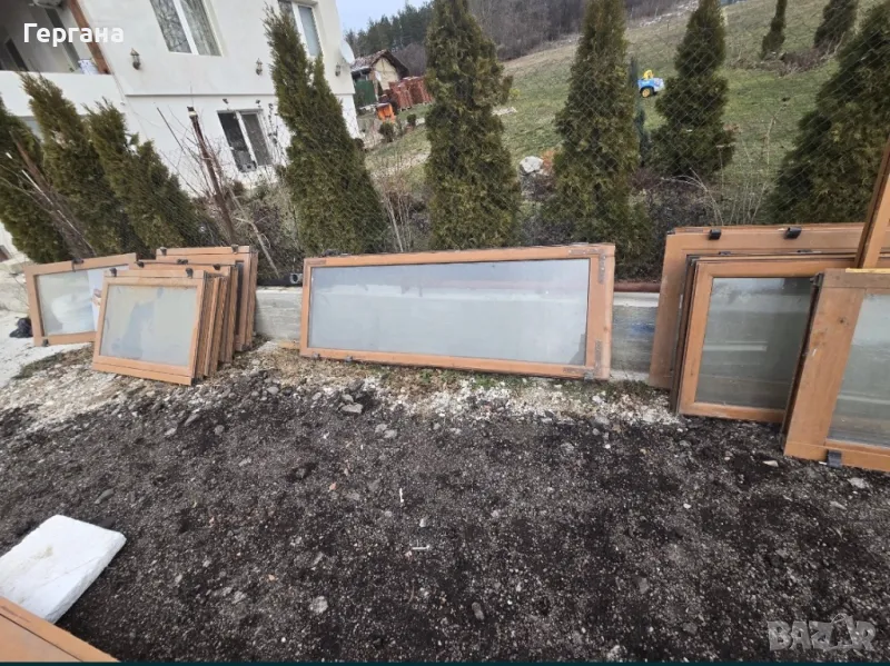 Алуминиева дограма - златен дъб НАМИРА СЕ В с.ПЕТРИЧ Софийска област, снимка 1