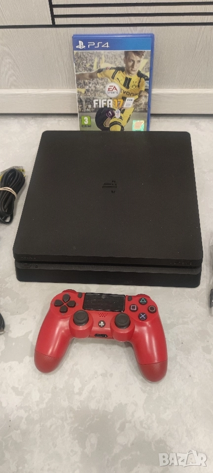 PS4-500gb+Джойстик+Fifa 17, снимка 1