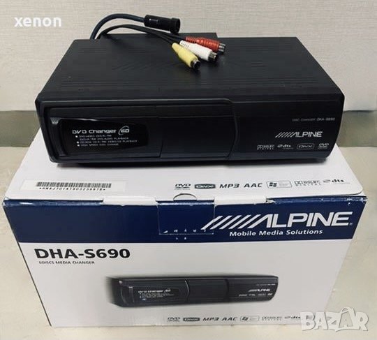 DVD ченджър за кола Alpine DHA-S690, снимка 1