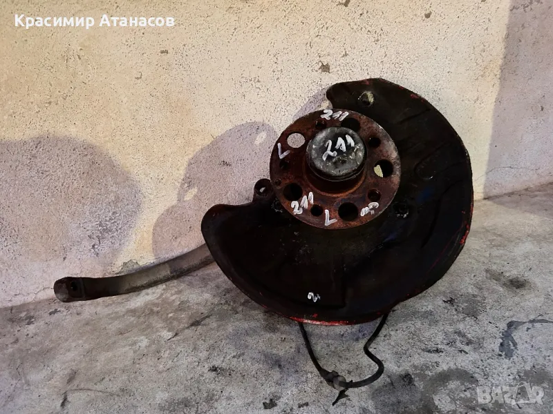 Шенкел преден ляв за Мерцедес Е-класа W211.дизел. 2.2 Cdi.150кс., снимка 1