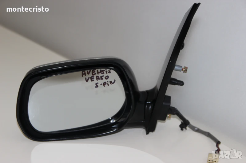Ляво електрическо огледало Toyota Avensis Verso (2001-2004г.) 5 пина / Тойота Авенсис Версо, снимка 1