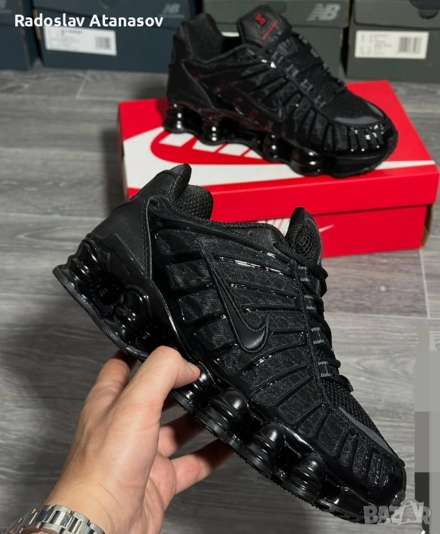 Мъжки Nike Shox TL Black КОД 2035 , снимка 1
