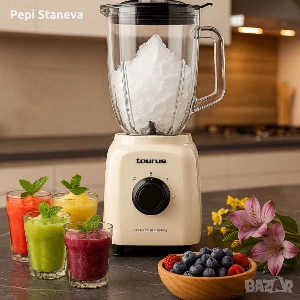 Кухненски блендер, Taurus Optima Vintage - 1500 Max., снимка 1