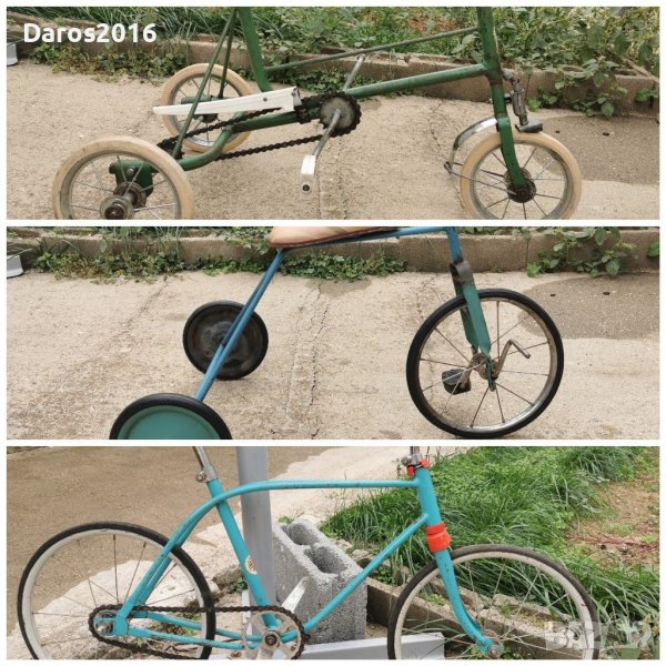 Стари детски велосипеди 60 те години, снимка 1