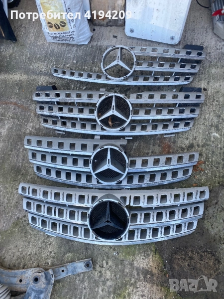 W164 решетки за части , снимка 1