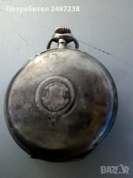 ,,Хебдомас,,швейцарски джобен часовник, снимка 1