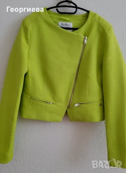 Зелено късо сако, снимка 1