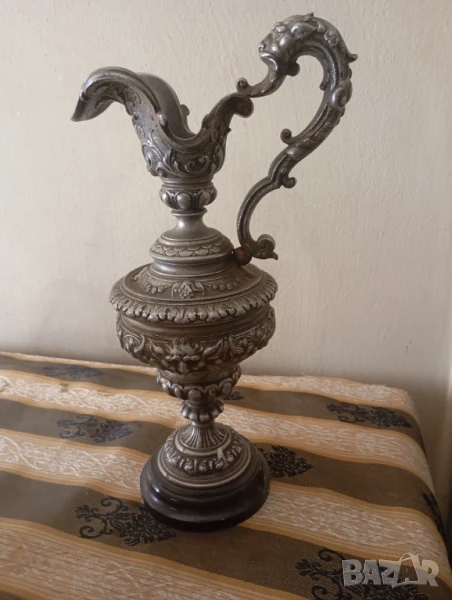 Бароков свещник,кана за декорация, снимка 1