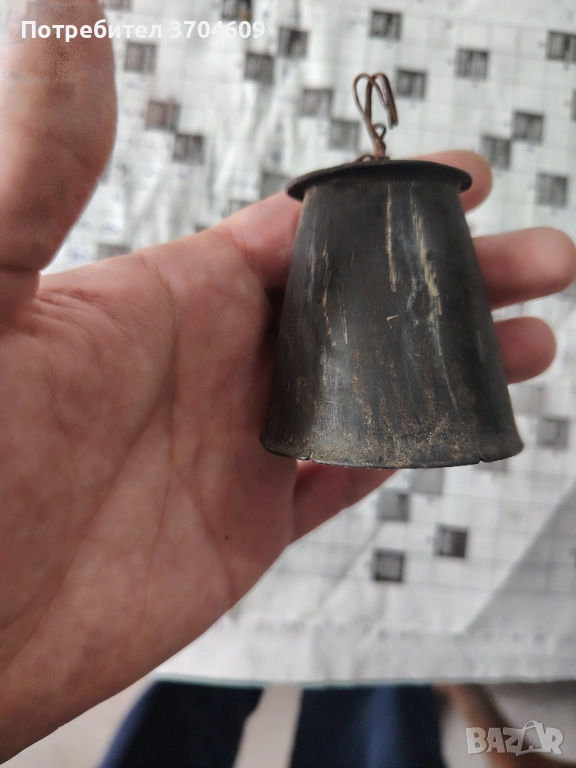 Стар чан, звънец , снимка 1