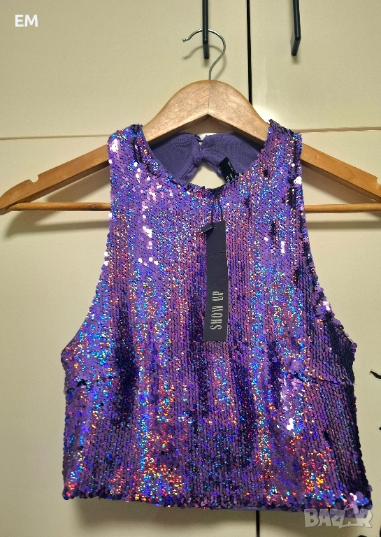 Бляскав топ от Bershka✨, снимка 1