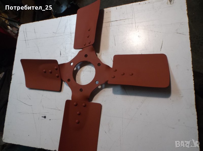 Метална перка за вентилатор, снимка 1