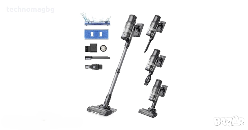 Вертикална прахосмукачка с моп Proscenic P11, снимка 1