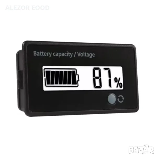 Индикаторен дисплей за акумулатори 12 до 48V GY-6D, 4273, снимка 1