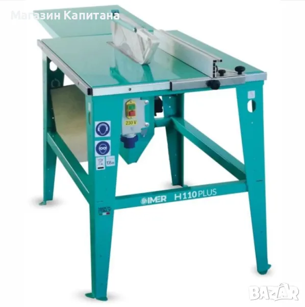 Стационарен циркуляр ф350 мм 3200 об/мин 230V или 400V, снимка 1