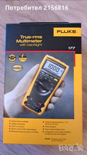 Fluke 177 True RMS Multimeter, снимка 1