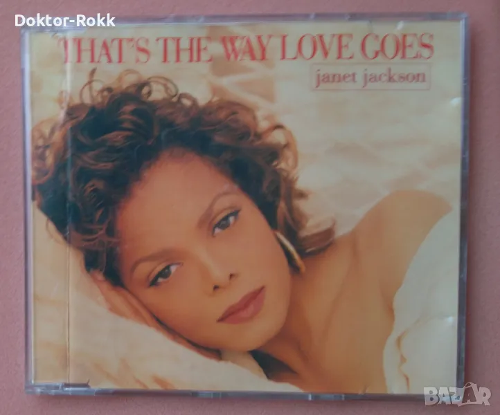Janet Jackson - That's The Way Love Goes 1993 CD Maxi-Single, снимка 1