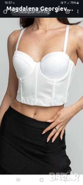 Ново! Топ с твърди чашки, снимка 1