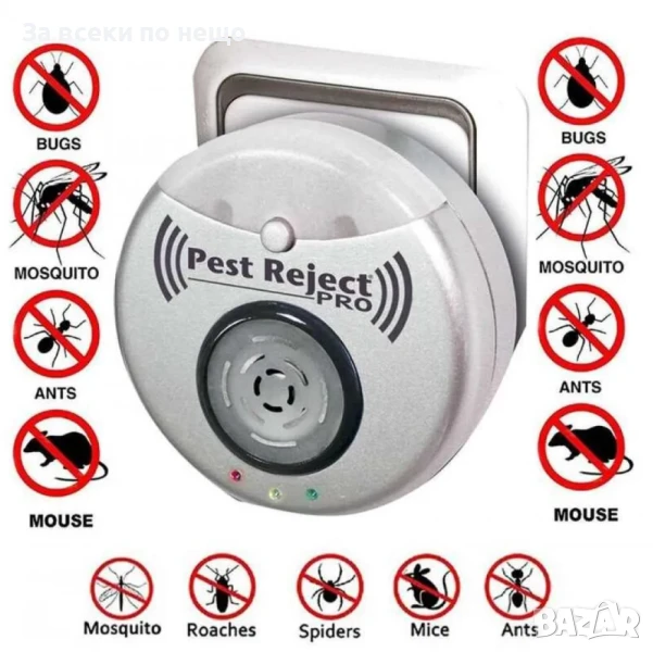Ултразвуково устройство Pest Reject PRO против насекоми,мишки и всякакви вредители, снимка 1