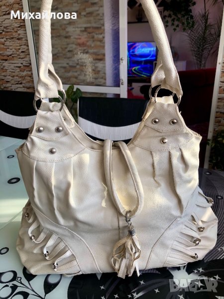 Дамска кожена чанта, снимка 1