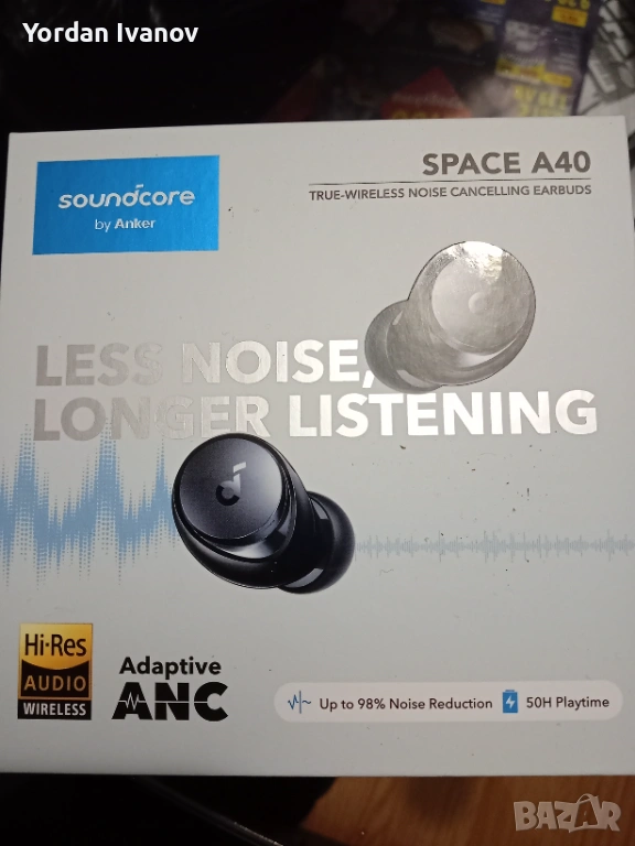 Anker Soundcore space A40, снимка 1