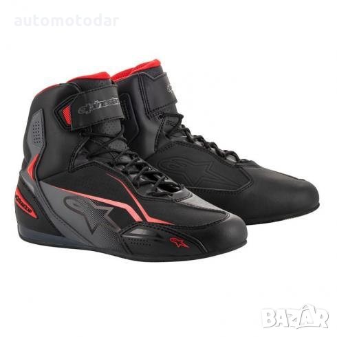 Мото боти ALPINESTARS FASTER-3 BLACK/GRAY/RED, снимка 1