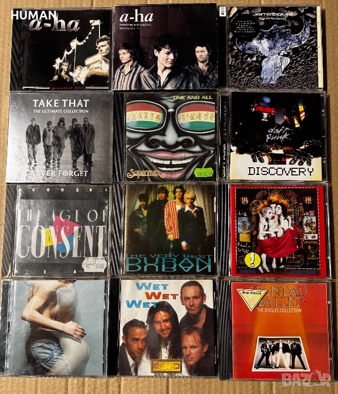 A-ha - Wet - Take That - Addiction - Supermax - Placebo , снимка 1