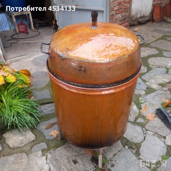 меден казан за пекане на ракия, снимка 1