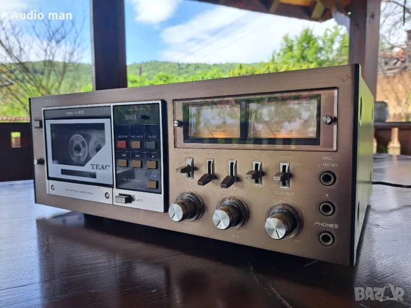 Касетен дек Teac A-800 ТОП, снимка 1
