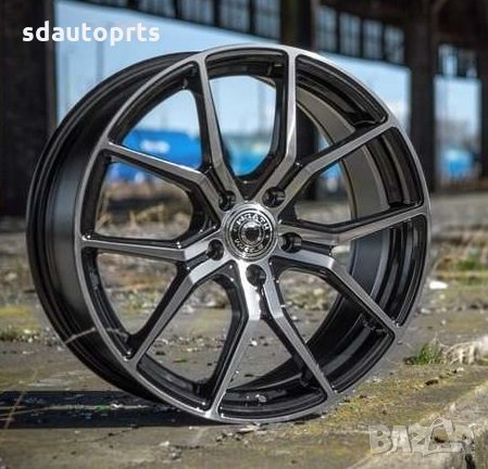 18" Джанти Wrath Ауди 5X112 Audi A3 A4 B7 B8 B9 A6 C6 C7 C8 A8 D3 Q3 Q, снимка 1