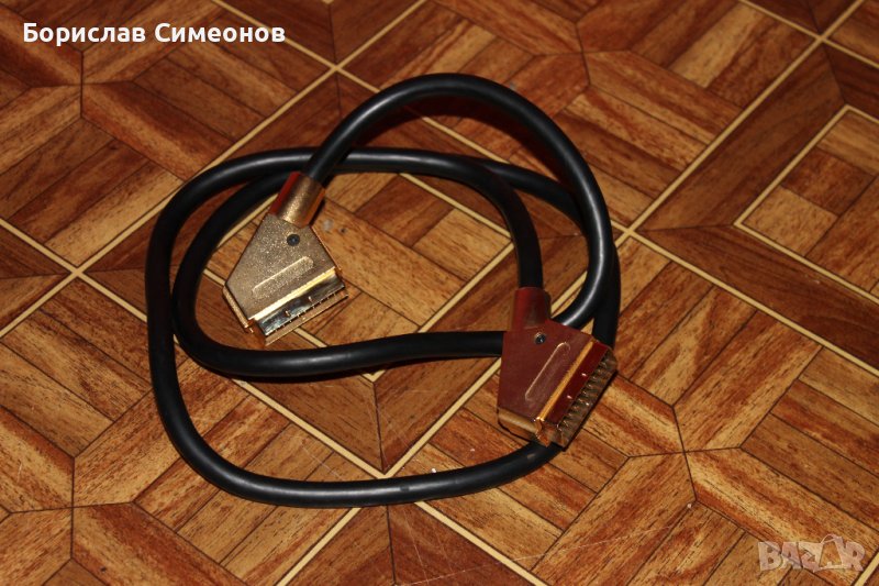 Аудио видео кабел SCART, снимка 1