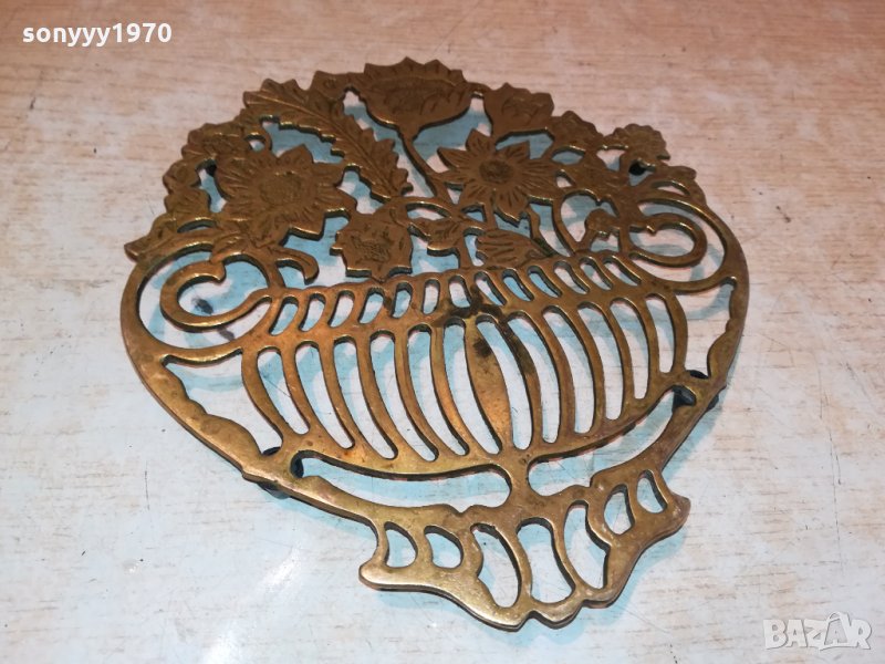 МЕД/МЕСИНГОВА ПОДЛОЖКА ОТ ГЕРМАНИЯ 2710211110, снимка 1