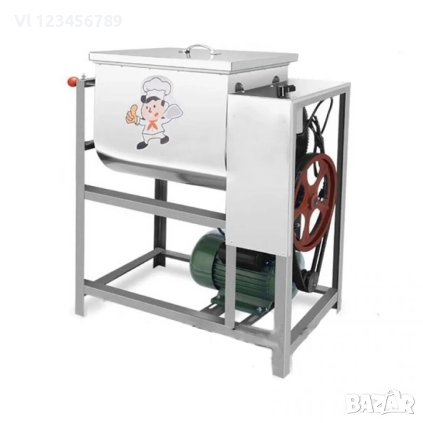 Електрическа бъркалка за кайма 25 кг, бъркалка за месо и тесто, снимка 1