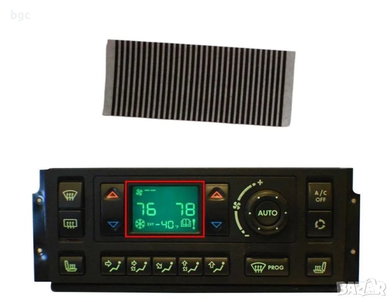 Климатик Липсващи Цифри Пиксели Land Rover Range Rover HSE P38 Valeo ACC  1995-2002, снимка 1