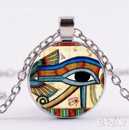 Египетски медальони Окото на Ра, снимка 1