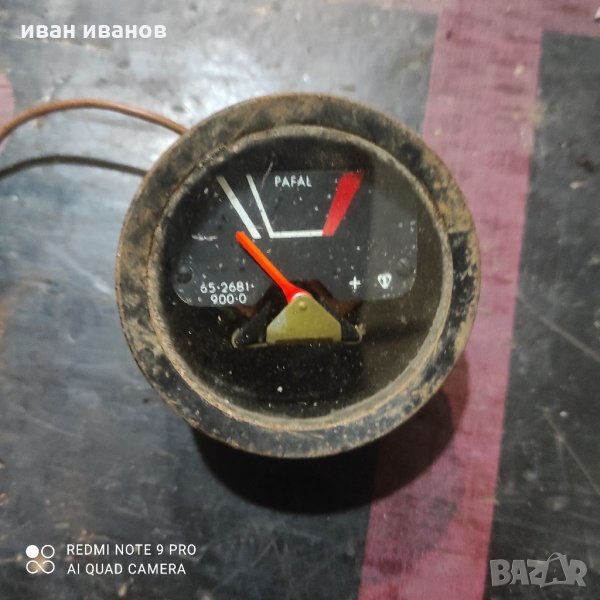  Индикатор Ампераж Акомолатор, снимка 1