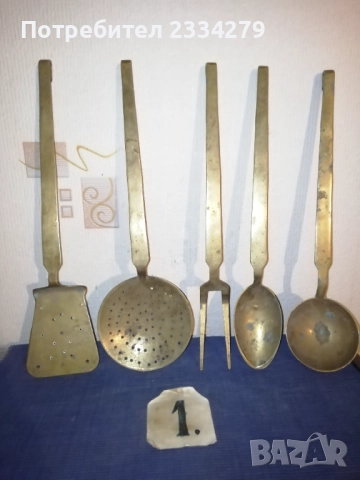 Стари кухненски прибори от различни години и различни изработки. , снимка 3 - Прибори за хранене, готвене и сервиране - 52172496
