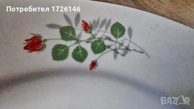 Порцеланови чинии,  сосиера и солница на Дянко Стефанов , снимка 5 - Сервизи - 49439457