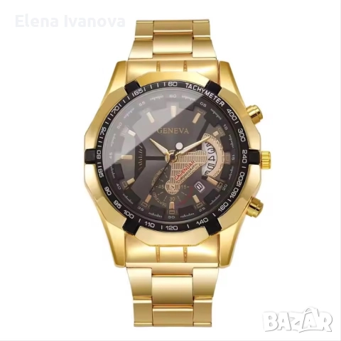 Стилен мъжки часовник в луксозна кутия, снимка 2 - Мъжки - 51924055