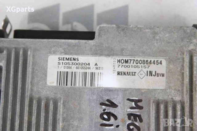 Компютър двигател за Renault Megane I 1.6i 75 к.с. (1996-2003) S105300204, снимка 2 - Части - 44061181