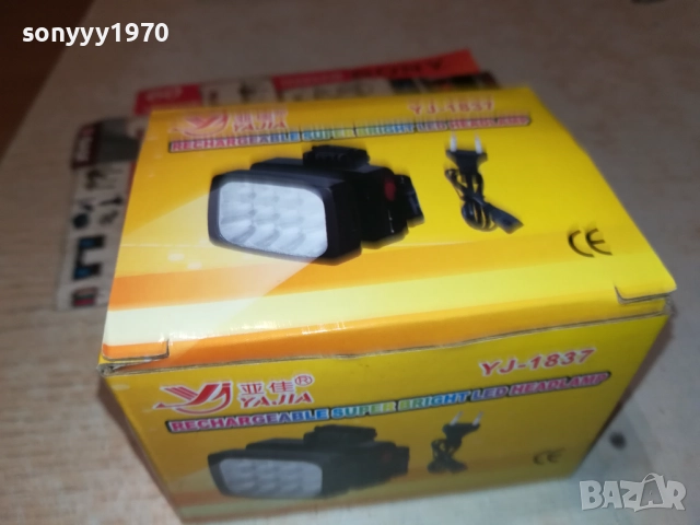 ЛЕД ПРОЖЕКТОР ЗА ГЛАВА-ЧЕЛНИК 1910251909, снимка 7 - Екипировка - 52109592