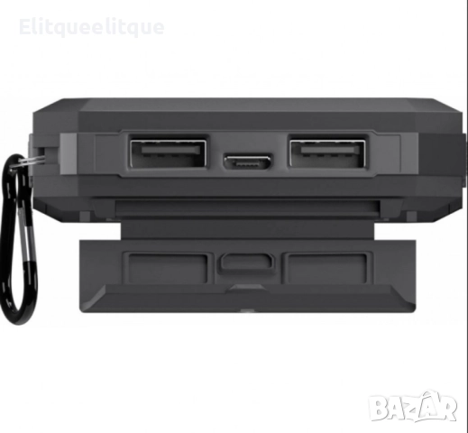 Goobay Outdoor power bank, със соларни клетки и фенерче, 8000 mAh, снимка 6 - Друга електроника - 52295311