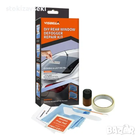 Комплект за поправка на леки щети върху реотани на задно стъкло, снимка 1